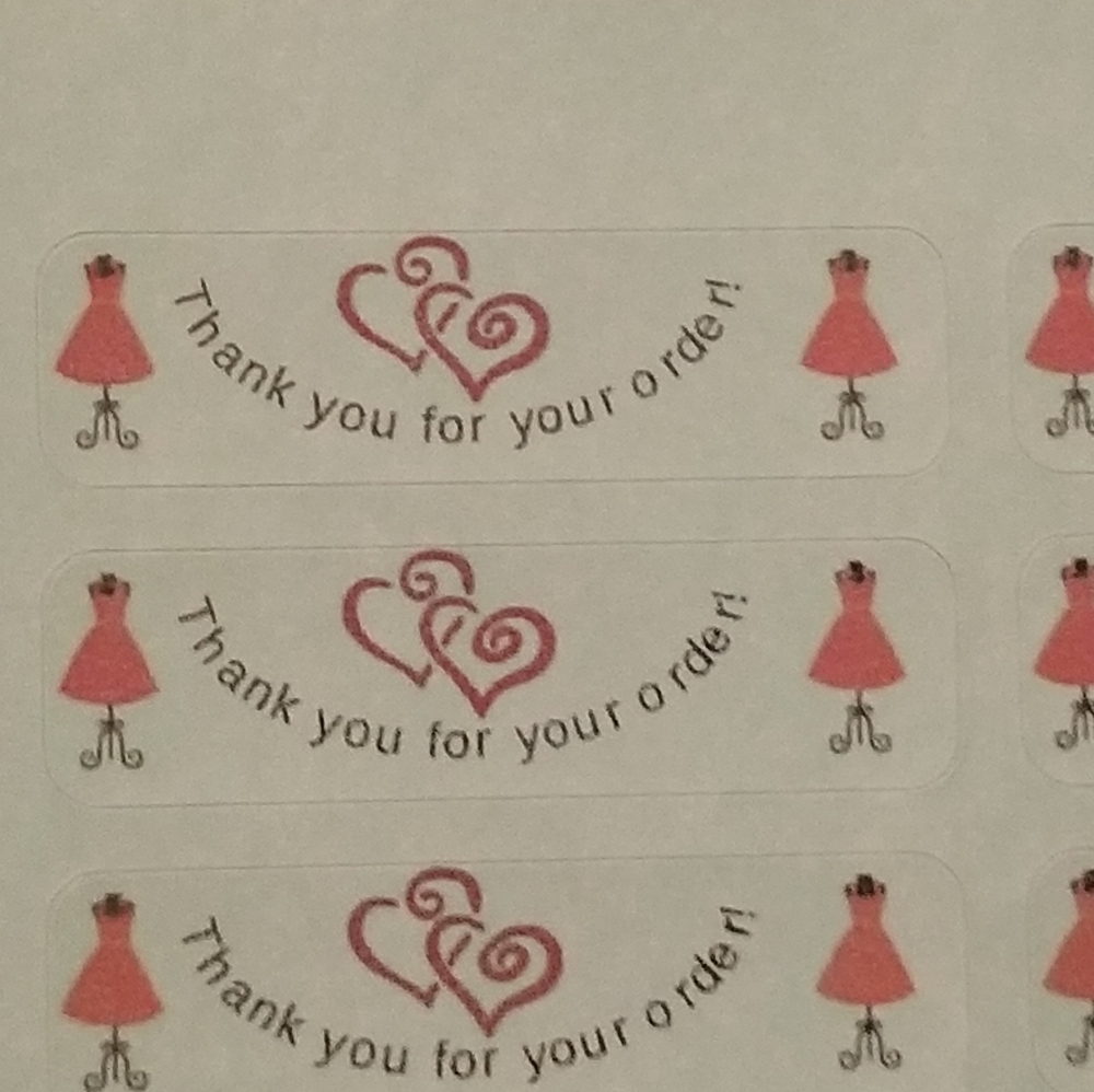 128 LABELS Thank You For Your Order dresses hearts